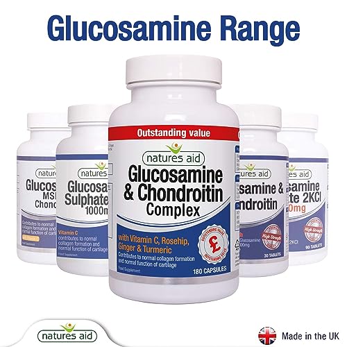 Nature's Aid Glucosamine and Chondroitin Formula