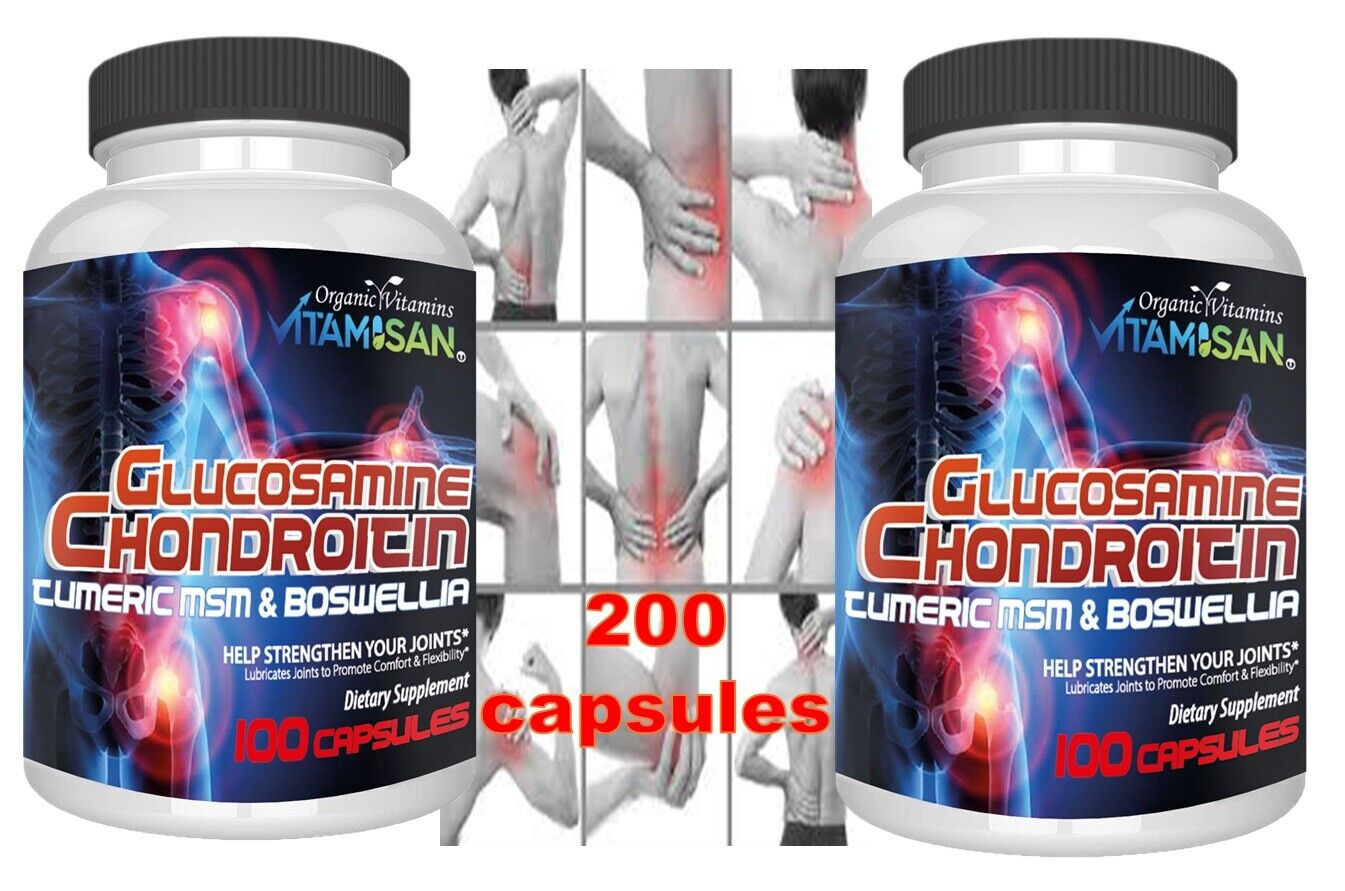 Glucosamine Chondroitin Turmeric Joint Support Capsules