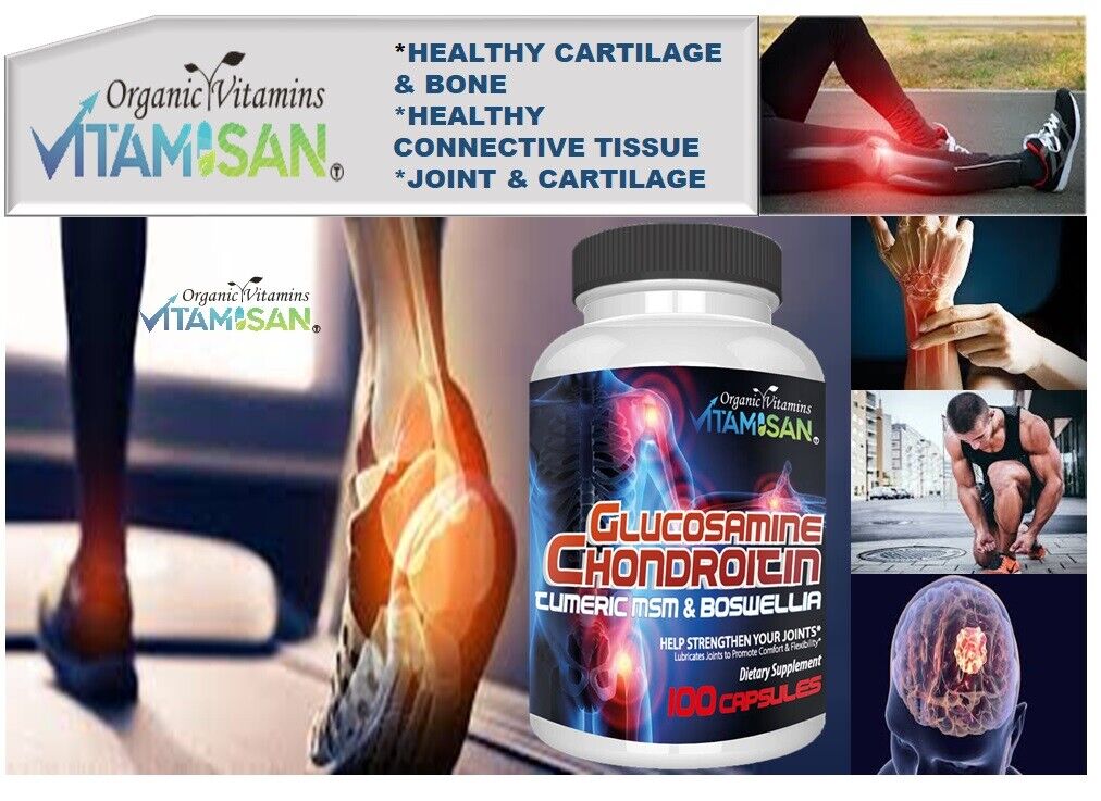 Glucosamine Chondroitin Turmeric Joint Support Capsules