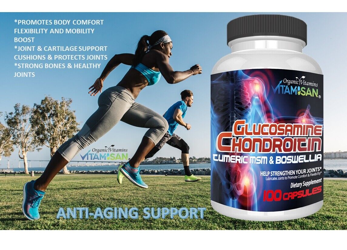 Glucosamine Chondroitin Turmeric Joint Support Capsules