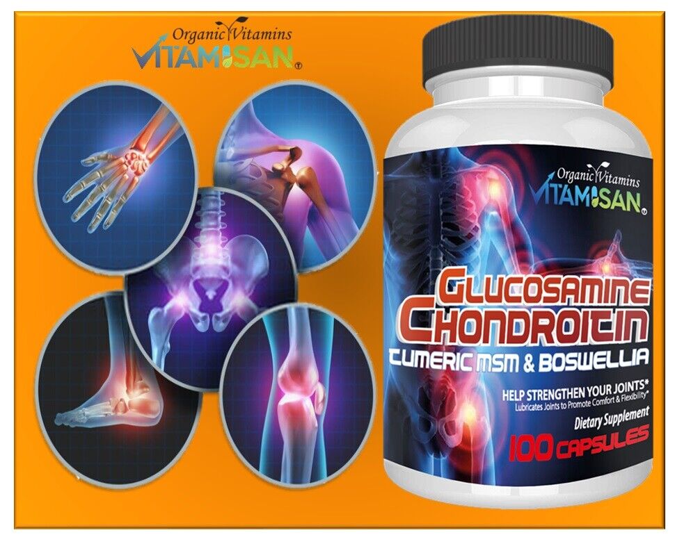 Glucosamine Chondroitin Turmeric Joint Support Capsules