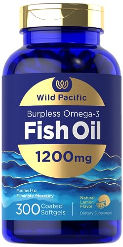 Carlyle Burpless Fish Oil 1200 mg, 300 Softgels