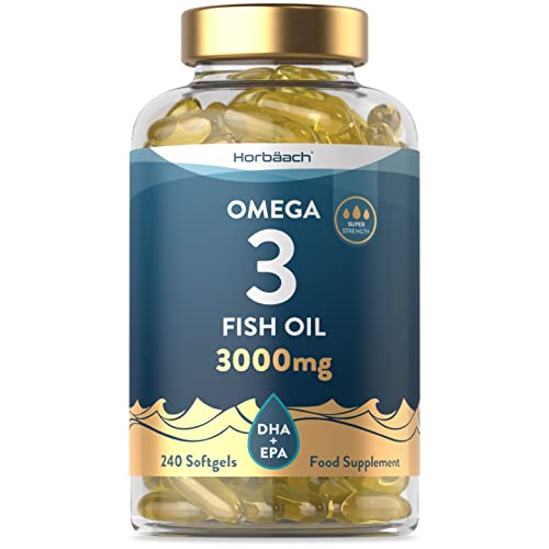 Omega 3 Fish Oil 3000mg - 240 Capsules