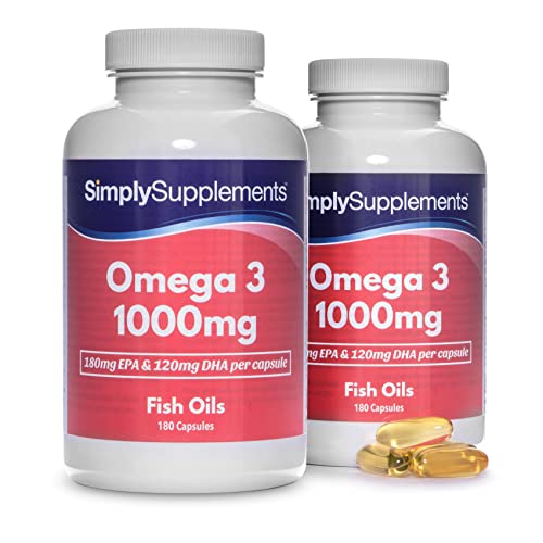 Omega 3 Fish Oil 1000mg - 360 Capsules