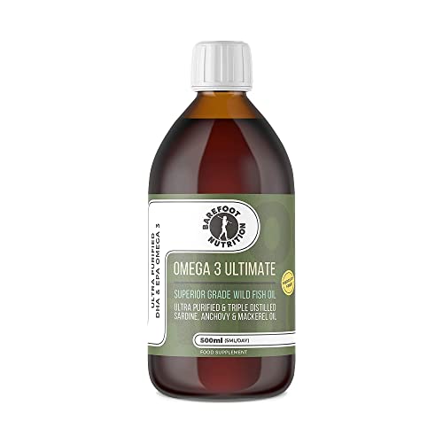 Barefoot Nutrition Omega 3 Wild Fish Oil 500ml
