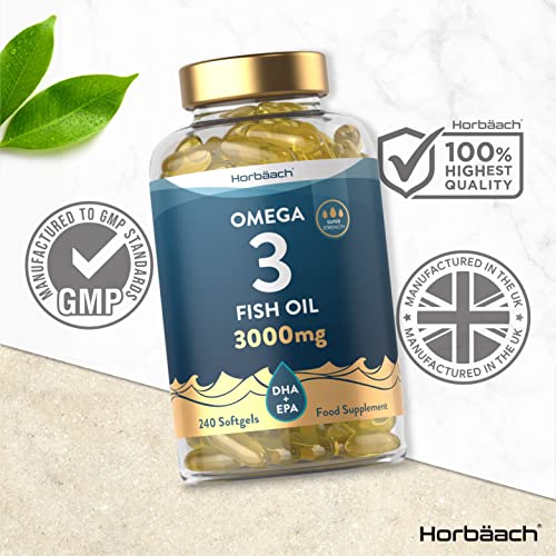 Omega 3 Fish Oil 3000mg - 240 Capsules