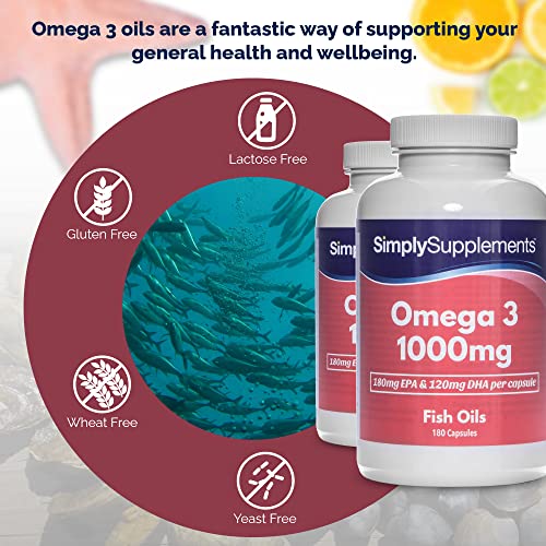 Omega 3 Fish Oil 1000mg - 360 Capsules