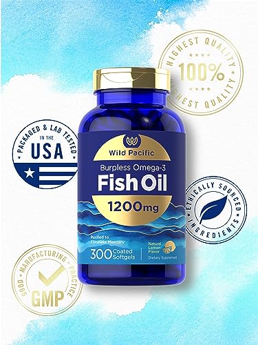 Carlyle Burpless Fish Oil 1200 mg, 300 Softgels