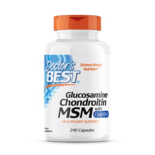 Doctor's Best Glucosamine Chondroitin with MSM Capsules