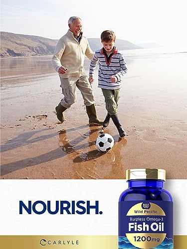 Carlyle Burpless Fish Oil 1200 mg, 300 Softgels