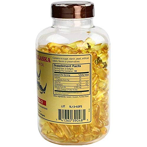 Omega 3 Deep Sea Fish Oil 1000mg 200 Softgels