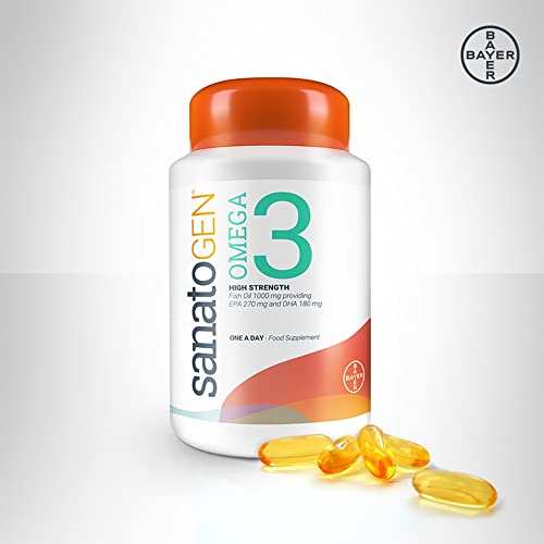 Sanatogen High Strength Omega 3 Fish Oil Capsules