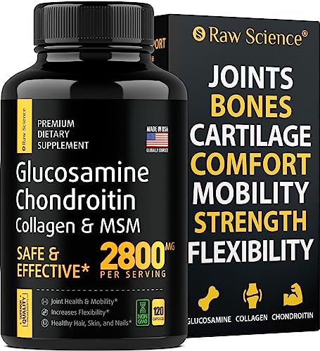 Joint Health Glucosamine Chondroitin MSM Capsules, 120 Count