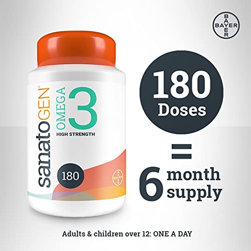 Sanatogen High Strength Omega 3 Fish Oil Capsules