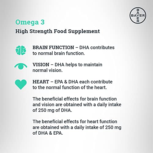 Sanatogen High Strength Omega 3 Fish Oil Capsules