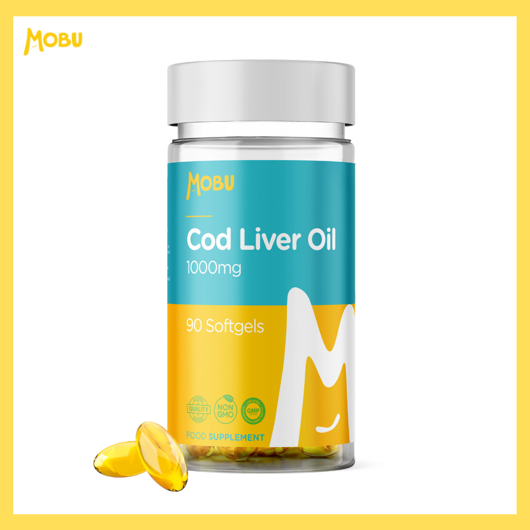 High Strength Cod Liver Oil 1000mg - 90 Capsules