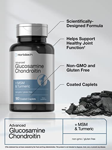 Glucosamine Chondroitin with MSM & Turmeric Caplets
