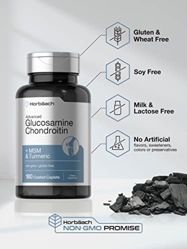 Glucosamine Chondroitin with MSM & Turmeric Caplets