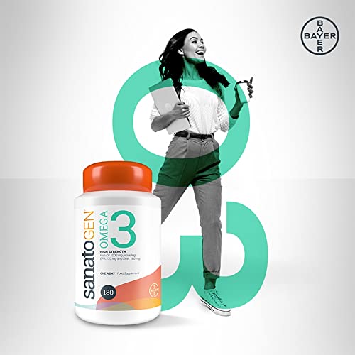 Sanatogen High Strength Omega 3 Fish Oil Capsules