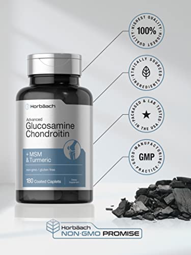 Glucosamine Chondroitin with MSM & Turmeric Caplets