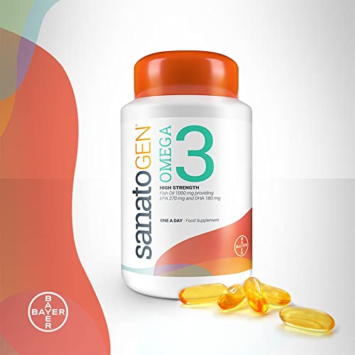 Sanatogen High Strength Omega 3 Fish Oil Capsules