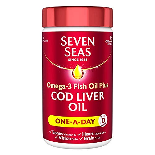 Seven Seas Cod Liver Oil - 120 Capsules