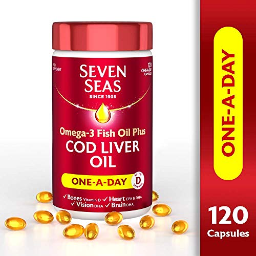 Seven Seas Cod Liver Oil - 120 Capsules