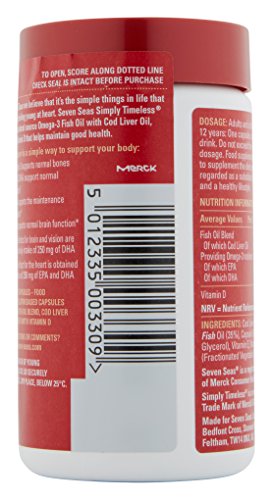 Seven Seas Cod Liver Oil - 120 Capsules