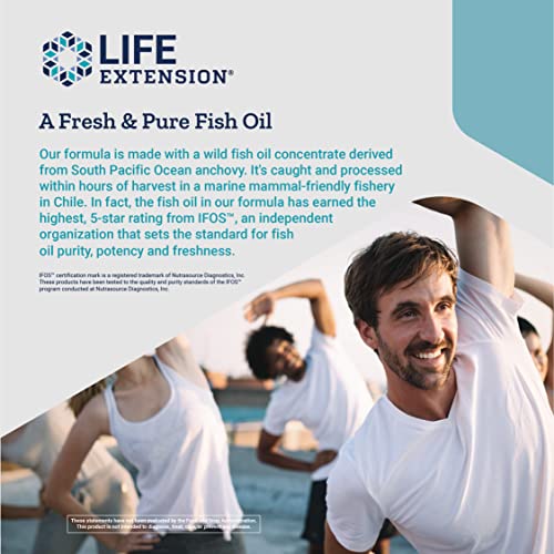Life Extension Super Omega-3 Fish Oil Softgels