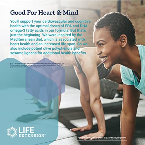 Life Extension Super Omega-3 Fish Oil Softgels