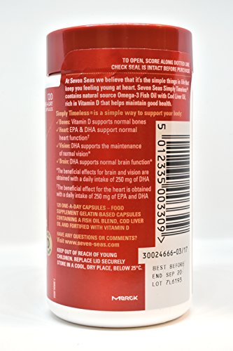 Seven Seas Cod Liver Oil - 120 Capsules