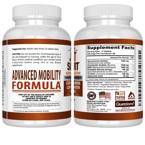 Joint Support Supplement with Glucosamine & Turmeric