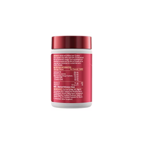 Timeless High Strength Cod Liver Oil, 60 Capsules