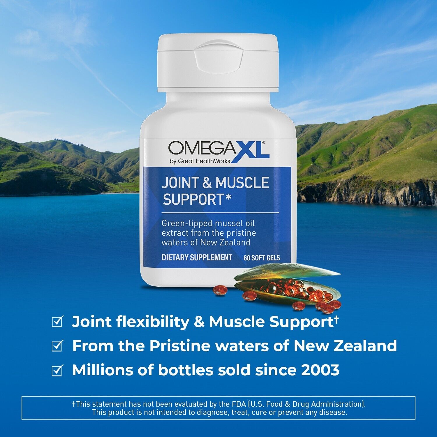 Omega XL 60ct: Powerful Omega-3 for Joint Relief