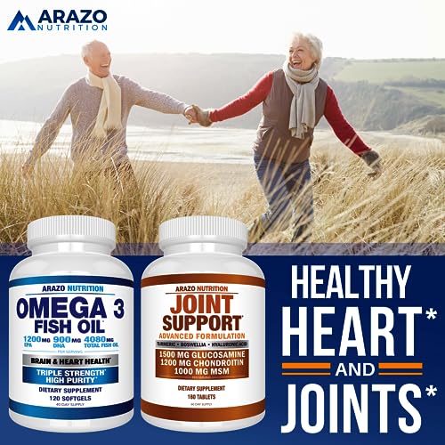 Triple Strength Omega 3 Fish Oil - 120 Softgels