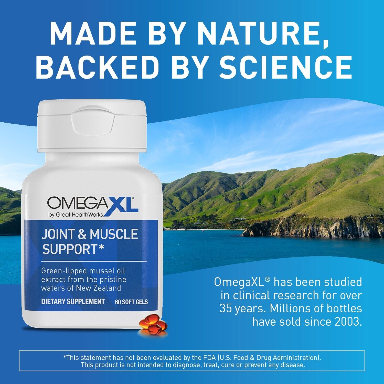 Omega XL 60ct: Powerful Omega-3 for Joint Relief