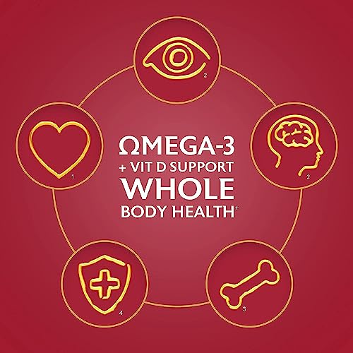 Seven Seas Extra Strength Omega-3 Fish Oil Tablets