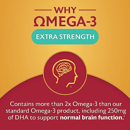 Seven Seas Extra Strength Omega-3 Fish Oil Tablets