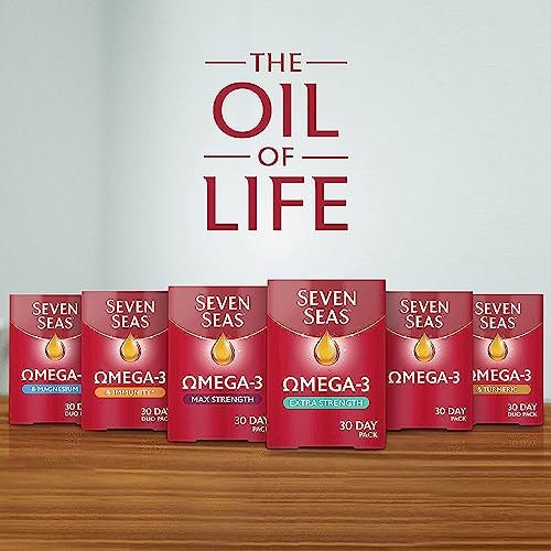 Seven Seas Extra Strength Omega-3 Fish Oil Tablets
