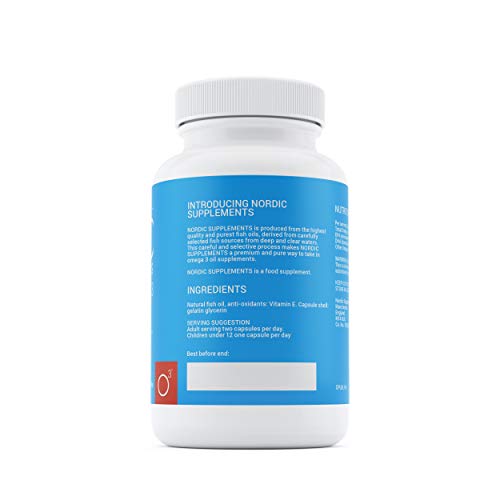 Nordic Supplements High Strength Omega 3 Fish Oil