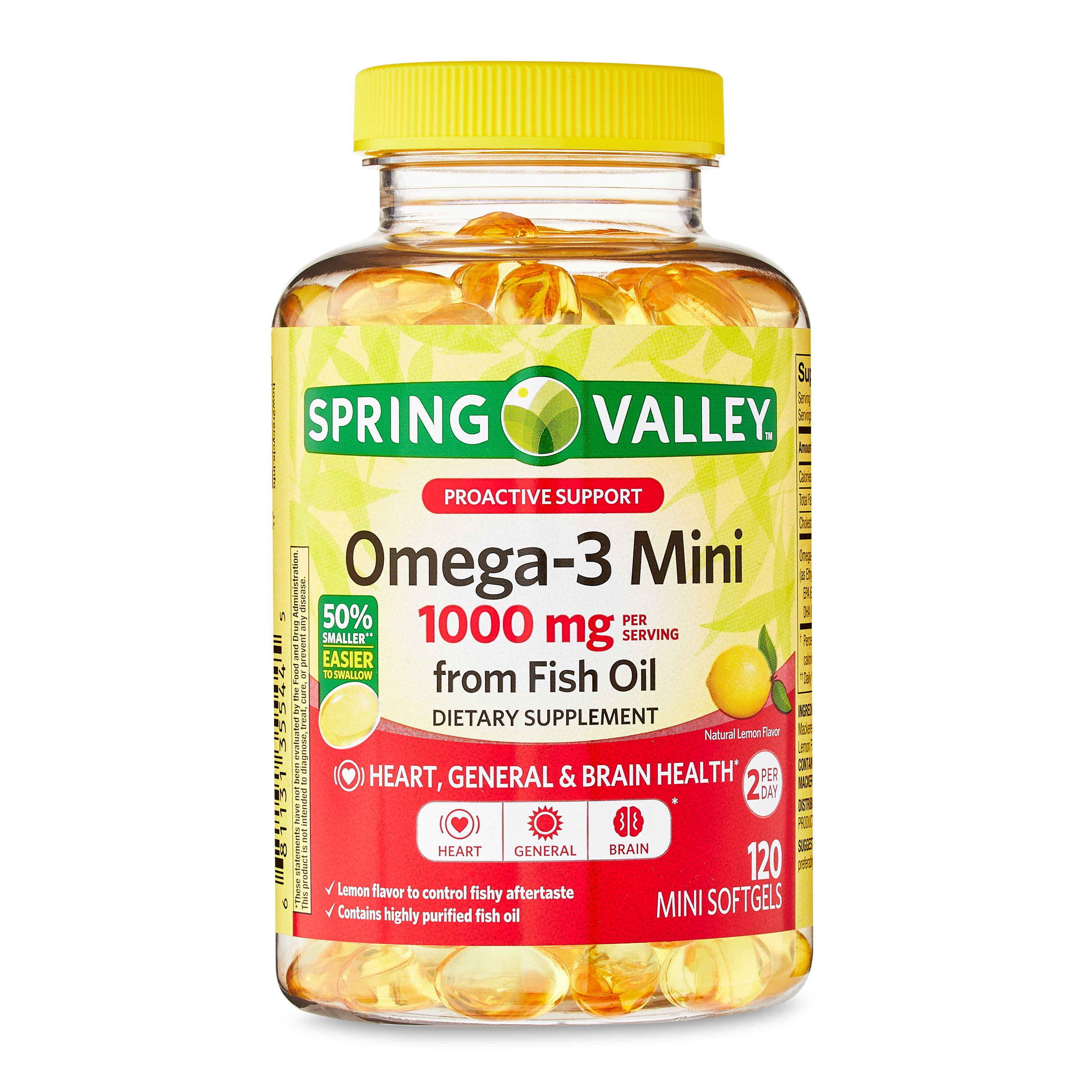 Spring Valley Omega-3 Mini Fish Oil 1000 mg