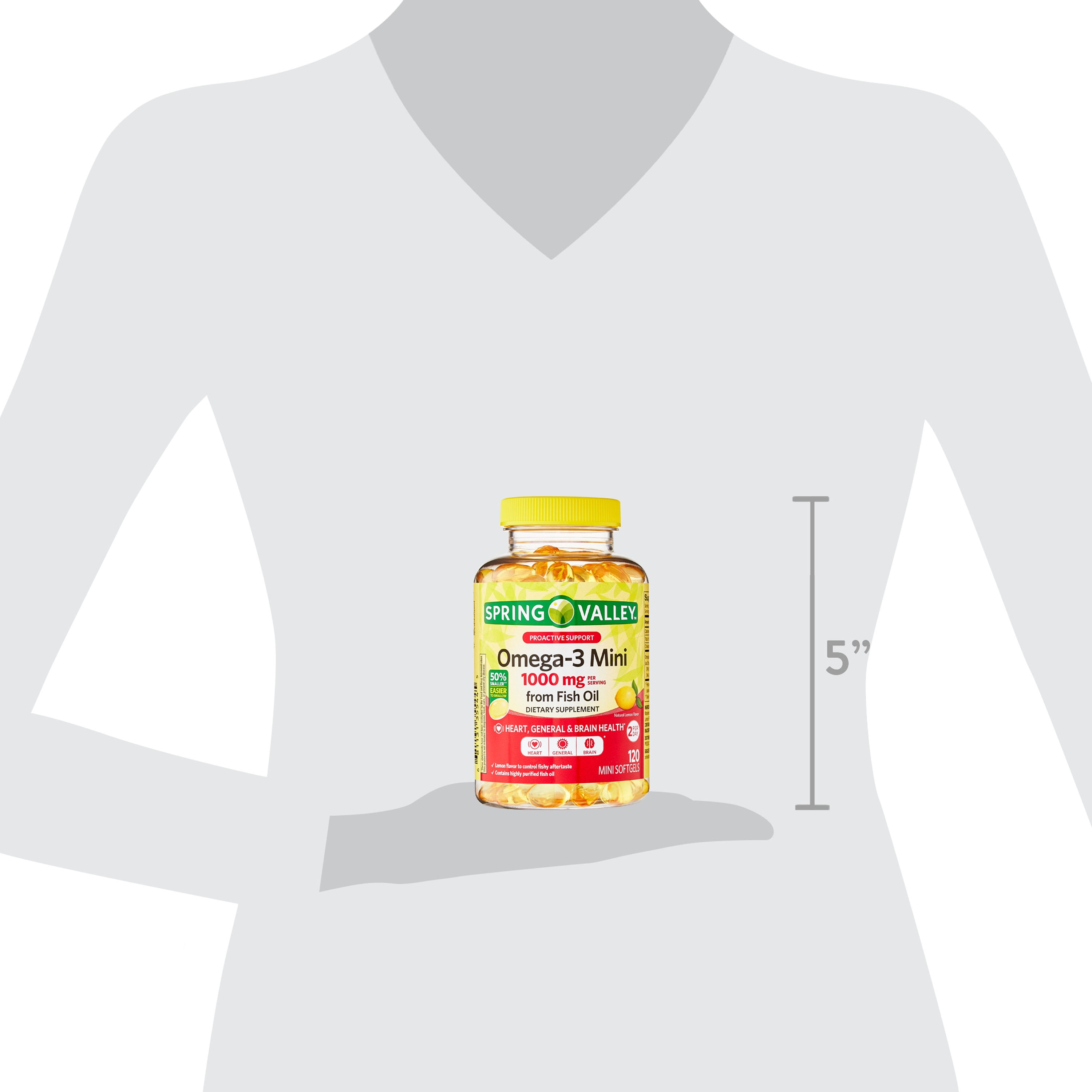 Spring Valley Omega-3 Mini Fish Oil 1000 mg