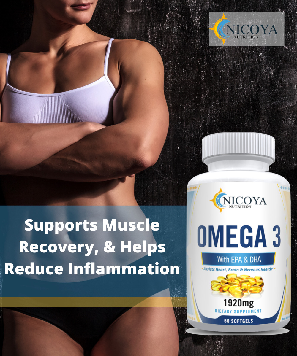 Triple Strength Omega 3 Fish Oil Capsules
