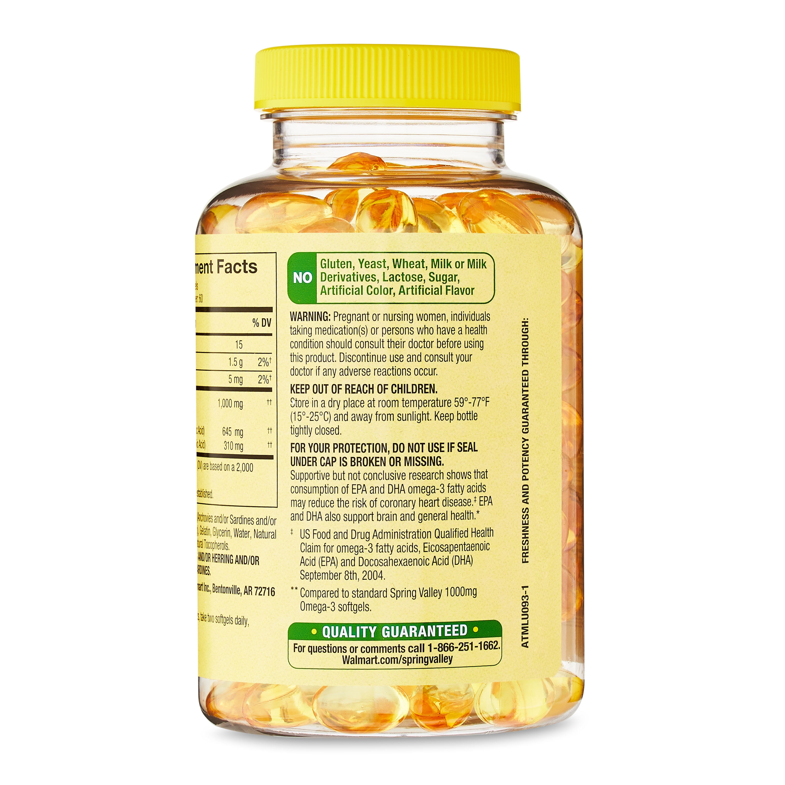 Spring Valley Omega-3 Mini Fish Oil 1000 mg