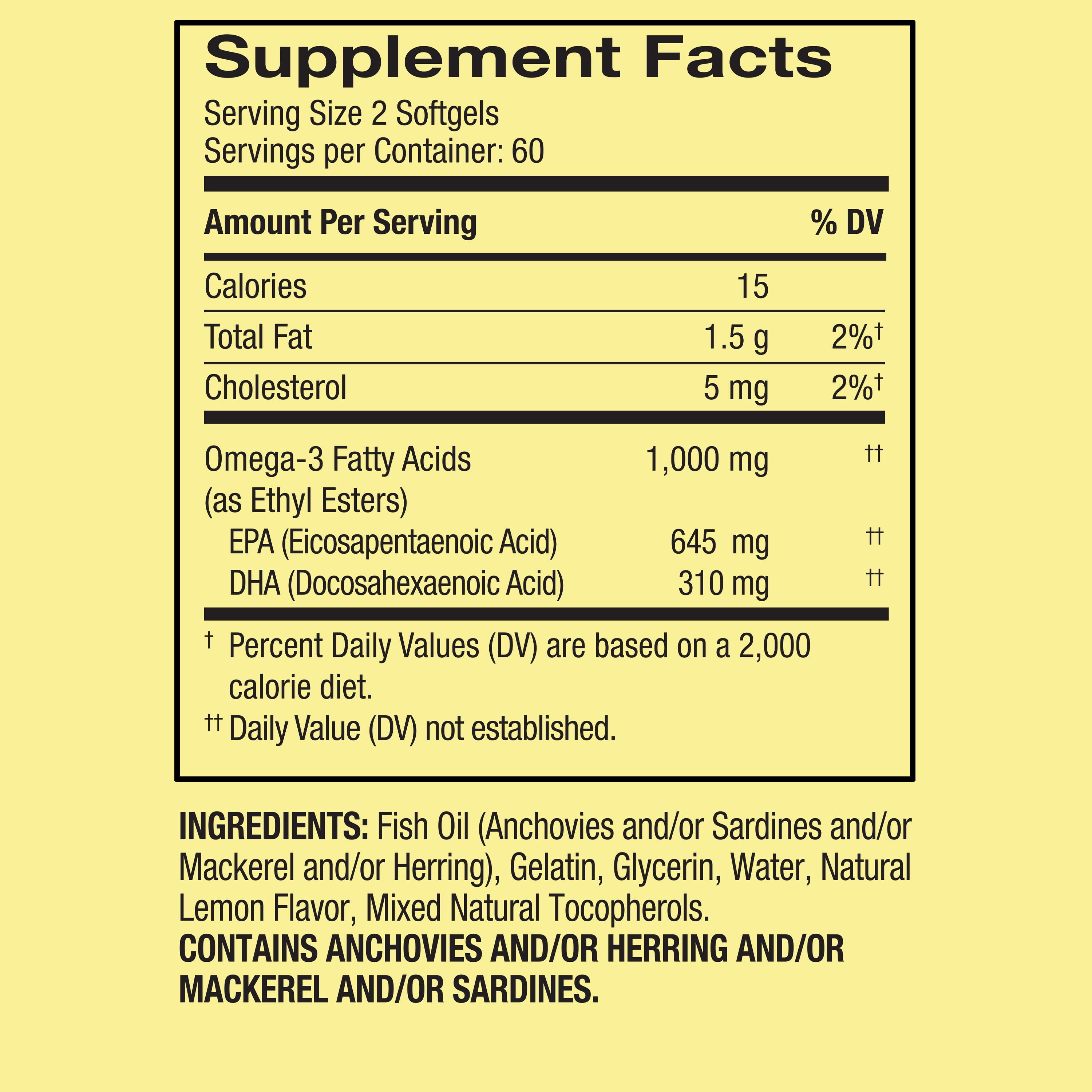 Spring Valley Omega-3 Mini Fish Oil 1000 mg
