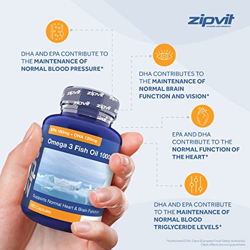 Omega 3 Fish Oil 1000mg - 360 Softgels