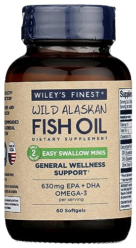 Wiley’s Finest Wild Alaskan Fish Oil Minis