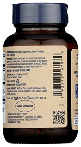 Wiley’s Finest Wild Alaskan Fish Oil Minis