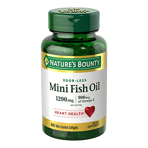 Nature's Bounty Omega-3 Mini Fish Oil Softgels