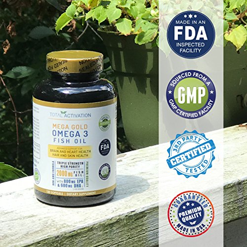 Max Strength Omega 3 Fish Oil with Vitamin E